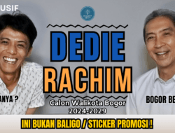 Dedie Rachim: “BOGOR BERES” Mau Dibawa Kemana Sih Kota Bogor