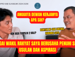 Haji Usep, DPRD Kabupaten Sukabumi “Aspirasi, Usulan, Sampai Curhatan”