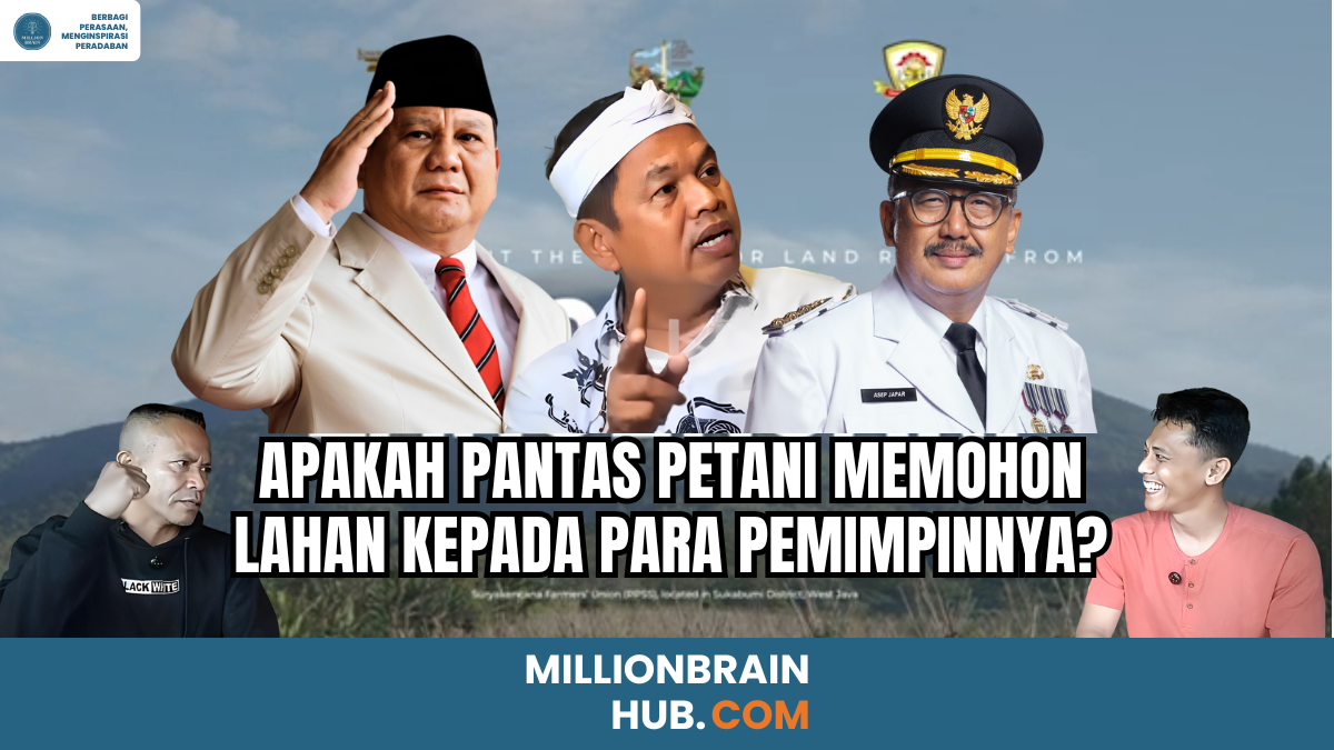 Herlan Conoras Ketua Persaudaraan Petani Suryakencana Sukabumi (PPSS)