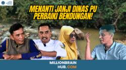 Dedi (Mitra Cai), Heri (Kadus), Teh Ina (Warga)