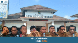 Sosialisasi Pembangunan Bendungan Leuwi Bangga di Kantor Desa Karang Tengah, Cibadak, Kab Sukabumi