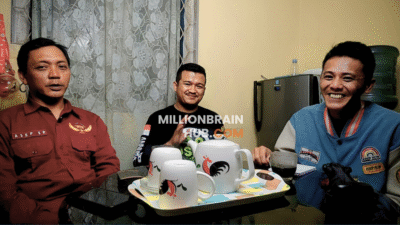 Rajif dan Asep (Ketua dan Wakil BOS, Baraya Oniline Sukabumi)