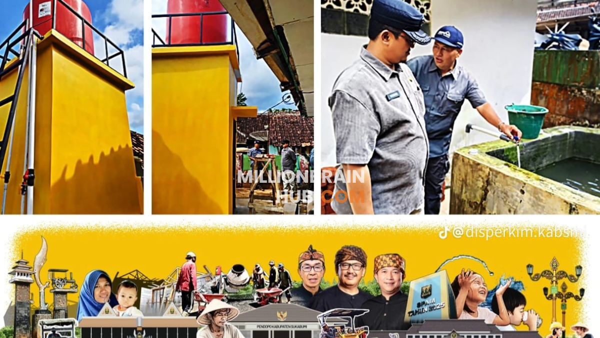 Pembangunan Sumber Air Bersih Cimahi Citangelar Surade Siap Digunakan Warga