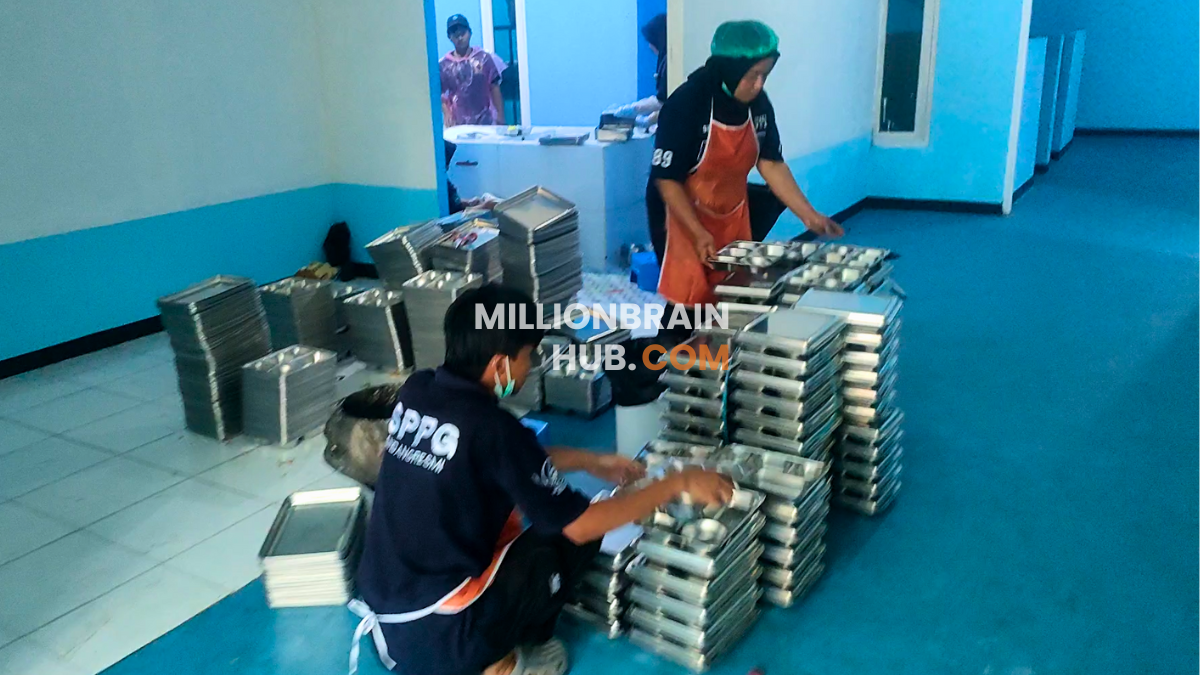Dapur SPPF (MBG) Desa Sindang Resmi yang Dikelola Oleh Bumdes