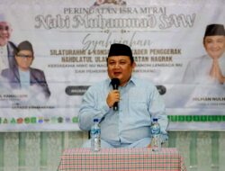 Desa Pawenang Gelar Isra Mi’raj Bareng NU Nagrak