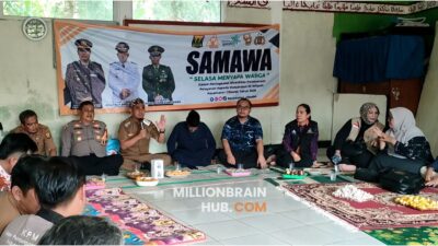 Kegiatan SAMAWA, Selasa Menyapa Warga di Desa Pamuruyan KEcamatan CIbadak