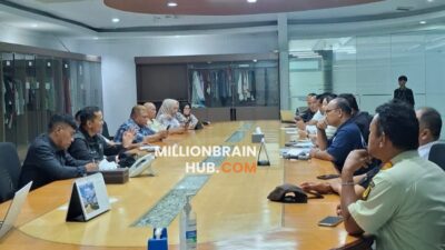 Komisi I DPRD Kabupaten Sukabumi turun langsung ke PT Citra. |Foto: Asep