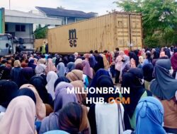 Buruh PT Muara Tunggal Cibadak Turun ke Jalan: Menagih Hak, Menjaga Martabat