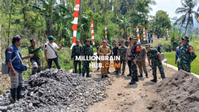 TMMD 127 Hadirkan Jalan Harapan di Parakanlima Cikembar Sukabumi