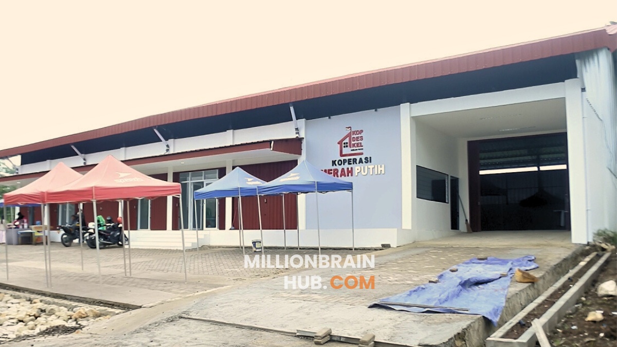 Gerai Koperasi Merah Putih Desa Babakan Kecamatan Cisaat Kabupaten Sukabumi