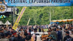 Salah satu festival explorasi pariwisata di Kecamatan Kadudampit. |Foto: Istimewa