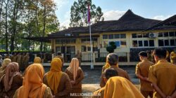 Apel pagi Aparatur Sipil Negara (ASN) di lingkungan Dinas Pendidikan Kabupaten Sukabumi. |Foto: ist