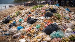 Ilustrasi tumpukan sampah