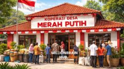 Ilustrasi koperasi desa merah putih.