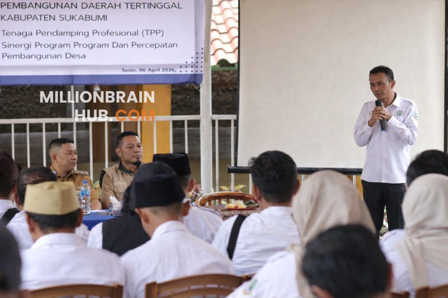 Rapat kerja TPP P3MD di rumah makan kawasan Cisaat, Kabupaten Sukabumi, Senin (6/4/2026). |Foto: Asoka