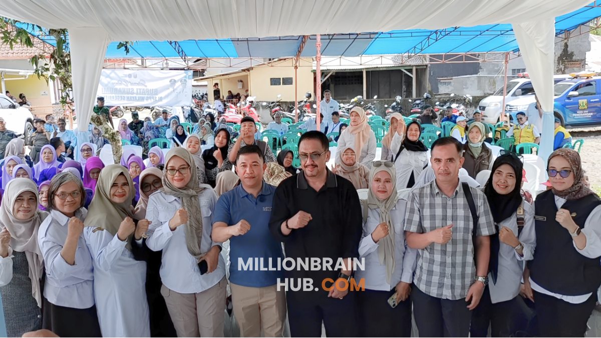 Kunjungan Bupati Sukabumi Asep Japar dan Wakil Bupati Andreas di Dapur SPPG Mubarakah Kecamatan Sukabumi