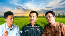Andi ( Penyuluh Pertanian ) kanan, Suwarto ( Doa Bangsa Agrobisnis ) tengah
