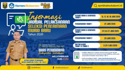 jadwal pelaksanaan seleksi penerimaan murid baru foto ; disdik