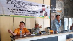 Serap Aspirasi Warga Ciemas, Ujang Abdurrohim Rochmi Fokus Dorong Pembangunan Dapil VI