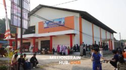 Gedung serbaguna di Kampung Kebonjeruk, RT 03/01 Desa Sukamulya Kecamatan Cikembar. |Foto: ist
