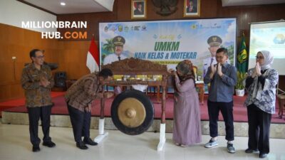 UMKM Jadi Motor Ekonomi, Bupati Asep Japar Resmikan Program UMKM Naik Kelas dan Motekar 2026