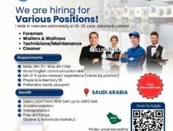 Kadisnakertrans Sukabumi Informasikan Peluang Kerja ke Arab Saudi, Gaji Capai 4.500 SAR