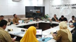 Kunjungan kerja Komisi IV DPRD ke Dinas Pendidikan Kabupaten Sukabumi. |Foto:fpks
