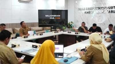 Kunjungan kerja Komisi IV DPRD ke Dinas Pendidikan Kabupaten Sukabumi. |Foto:fpks