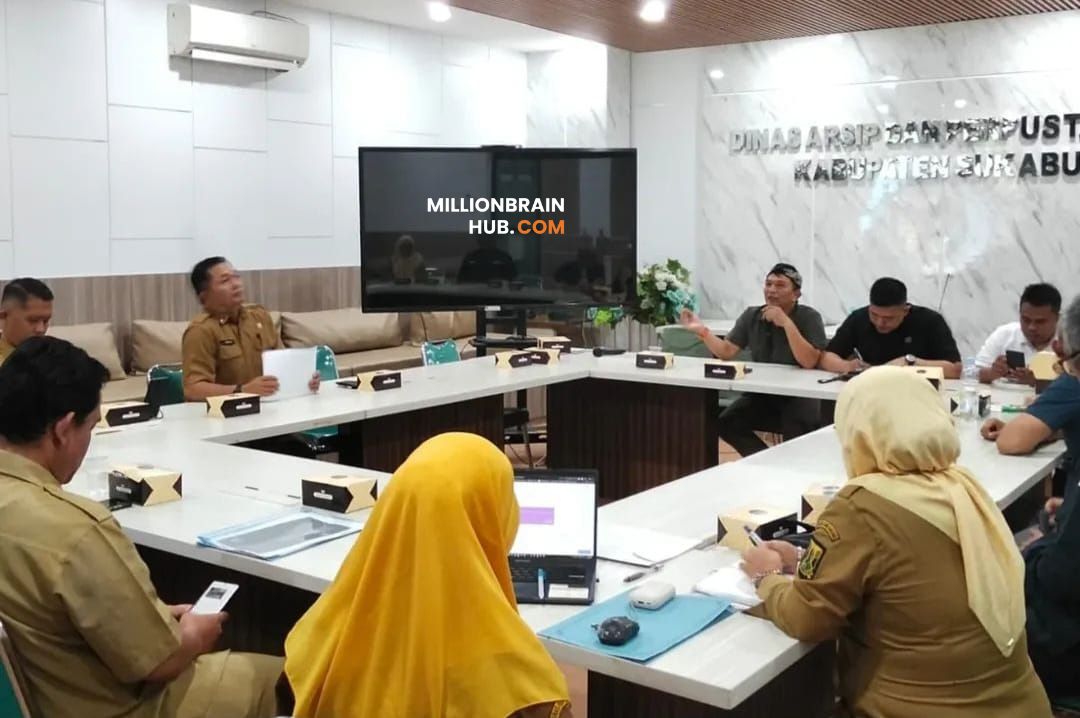 Kunjungan kerja Komisi IV DPRD ke Dinas Pendidikan Kabupaten Sukabumi. |Foto:fpks