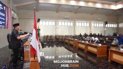 Rapat Paripurna DPRD Kabupaten Sukabumi, Jumat (19/6/2026). |Foto: Humprot