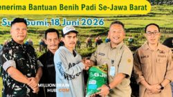 Antisipasi El Nino, Distan Sukabumi Salurkan Benih Padi dan Percepat Tanam Serentak