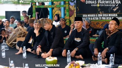 Seren Taun Akbar dan Gema Muharam 1448 Hijriah di Desa Pulosari, Kecamatan Kalapanunggal, Minggu (21/6/2026). |Foto: dispar