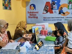 Camat Dampingi Wabup Tinjau Posyandu Cendana 13, Pastikan Balita di Cidahu Terima Vitamin