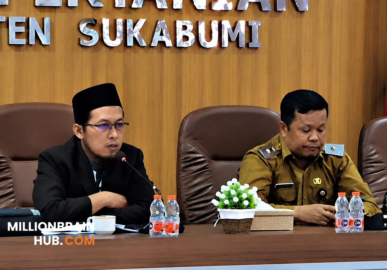 Pengajian rutin Dinas Pertanian Kabupaten Sukabumi. |Foto: Distan