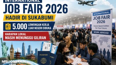International Job Fair 2026 Hadir di Sukabumi, 5.000 Lowongan Kerja Luar Negeri Dibuka, Harapan Lokal Masih Menunggu Giliran