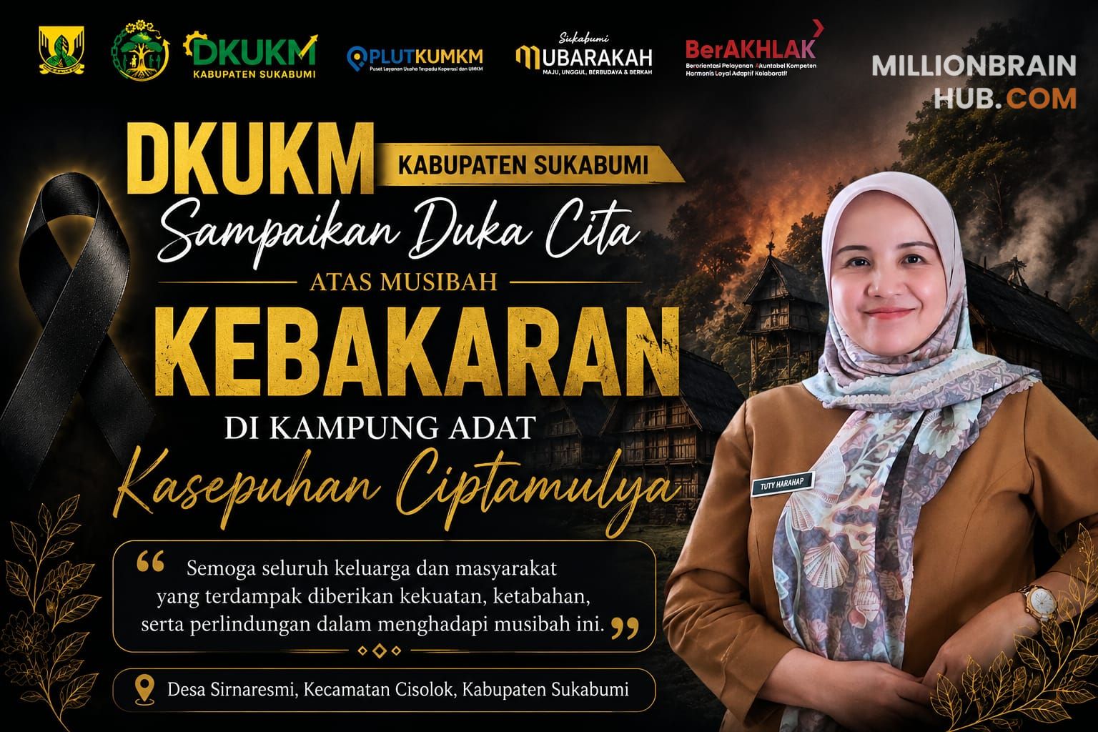 Kepala Dinas Koperasi, Usaha Kecil dan Menengah Kabupaten Sukabumi, Sri Hastuty Harahap. |Foto: dok