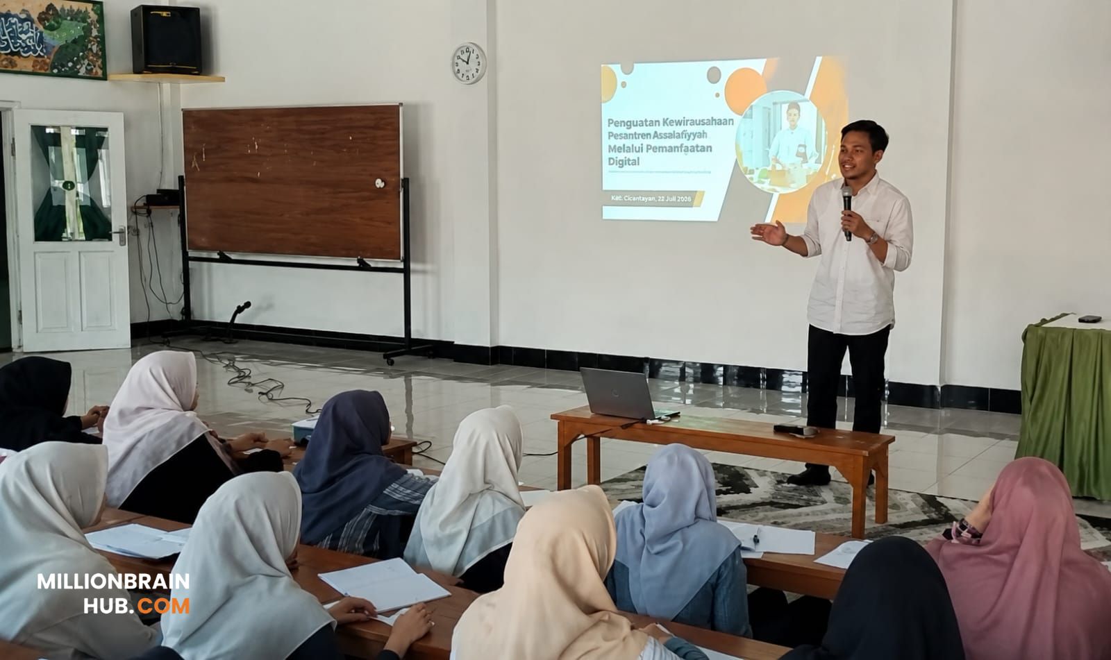 Bimbingan Teknis (Bimtek) Digitalisasi Berbasis Pondok Pesantren di Pondok Pesantren Assalafiyyah 2, Kecamatan Cicantayan, Rabu (22/7/2026).|Foto: dok