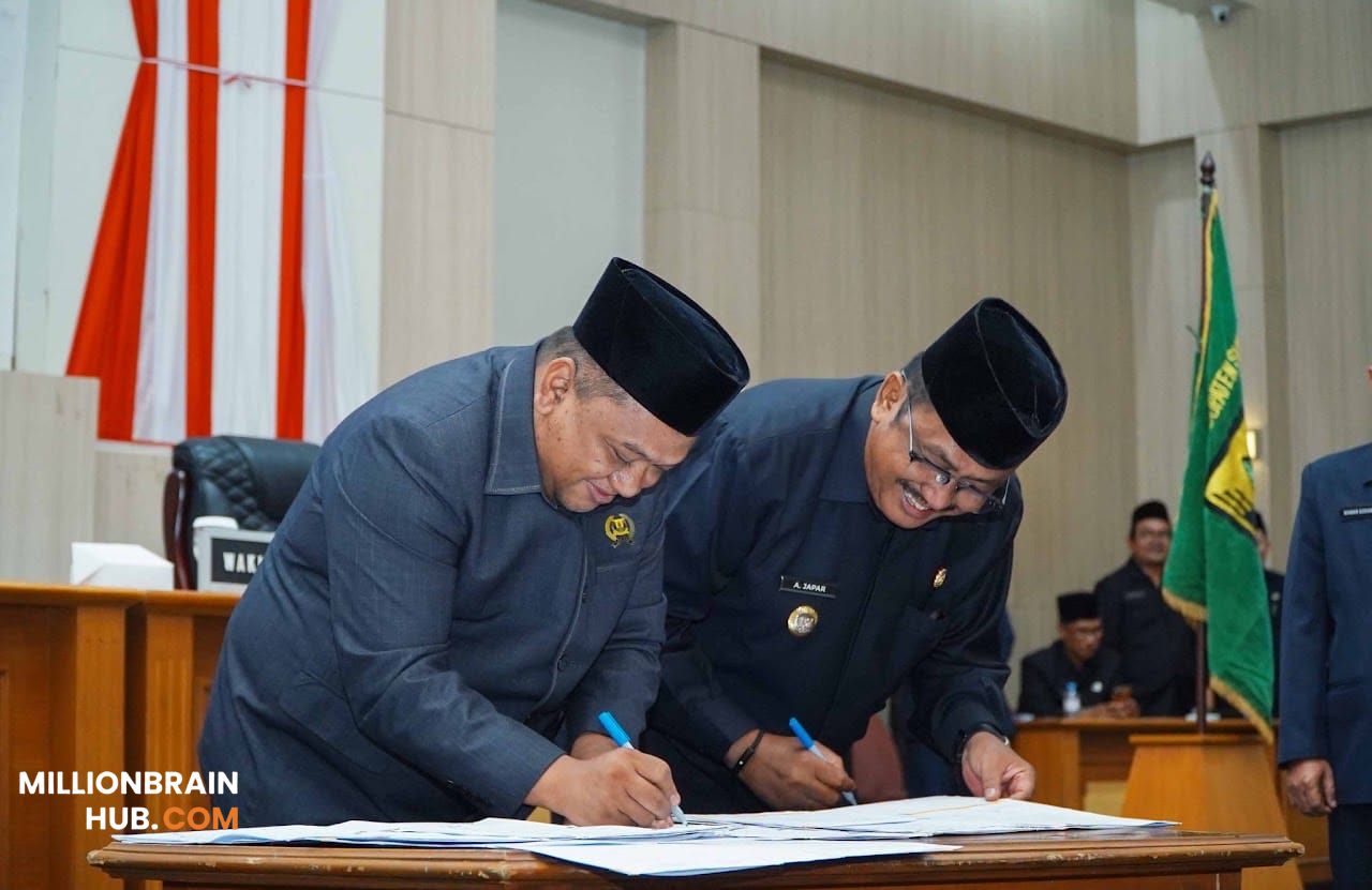 SUKABUMI, Millionbrainhub.com – Langkah besar kembali hadir dari Gedung DPRD Kabupaten Sukabumi. Dalam Rapat Paripurna Ke-13