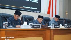 Bupati Sukabumi H. Asep Japar di Rapat Paripurna DPRD Kabupaten Sukabumi, Kamis (6/8/2026). |Foto: Humprot