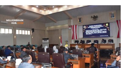 Suasana rapat Paripurna DPRD Kabupaten Sukabumi, Senin (10/8/2026). |Foto: Ade
