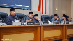 Suasana rapat paripurna DPRD Kabupaten Sukabumi, Senin 10 Agustus 2026. |Foto: Humprot