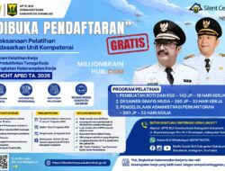 Pelatihan Kerja Gratis 2026 Dibuka, Disnakertrans Sukabumi Siapkan Tiga Pilihan Kejuruan