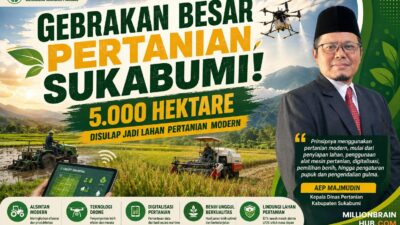 Kepala Dinas Pertanian Kabupaten Sukabumi, Aep Majmudin.