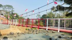 Warga Bobojong Tersenyum! Jembatan Garuda Ariadipa Resmi Digunakan