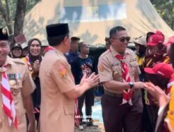Kontingen JAMNAS XII Sukabumi Dapat Suntikan Semangat dari Kwarcab
