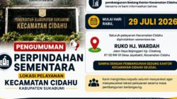 Pembangunan Gedung Kantor Dimulai, Pelayanan Kecamatan Cidahu Dipindahkan Sementara