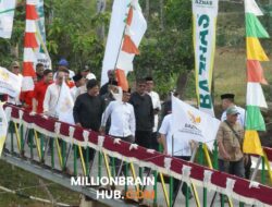 Penantian Warga Berakhir, Jembatan Penghubung Dua Desa di Cimanggu Resmi Beroperasi