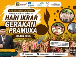 Peringati Hari Ikrar Gerakan Pramuka 2026, Kadisdik Sukabumi Ajak Tanamkan Karakter Generasi Muda