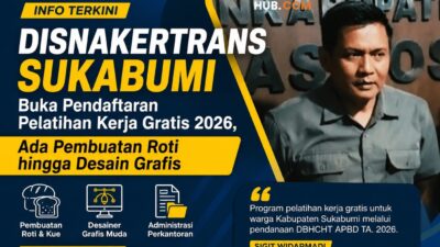 Disnakertrans Sukabumi Buka Pendaftaran Pelatihan Kerja Gratis 2026, Ada Pembuatan Roti hingga Desain Grafis
