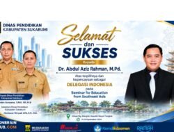 Abdul Aziz Rahman Wakili Indonesia di Forum Pendidikan Asia Tenggara, Bawa Nama Sukabumi ke Kancah Internasional
